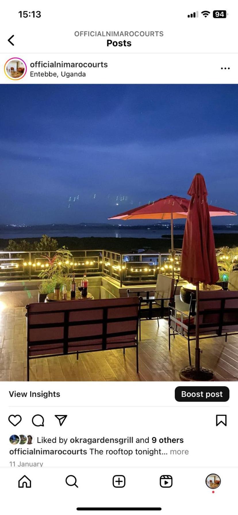 Nimaro Courts Otel Entebbe Dış mekan fotoğraf